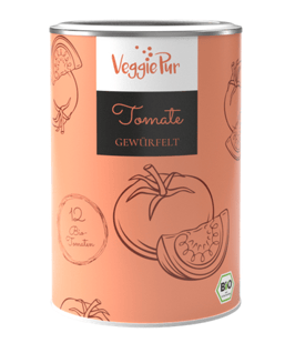 VEGGIEPUR Aromagemüse Tomate 100% bio&vegan 100 g  7803016
