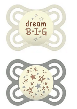 MAM Perfect Night Nuggi Sili 0-6m 2 Stk   7776633