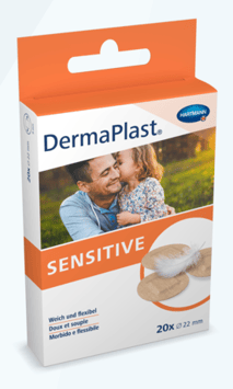 DERMAPLAST Sensitive Spots 22mm 20 Stk   4389928
