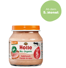 HOLLE Kalbfleisch Glas 125 g   7833589