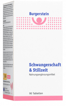 Burgerstein Schwangerschaft & Stillzeit - 90 Tabletten - pcode 1025703
