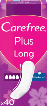 CAREFREE Plus Long Frischeduft 40 Stk  7848428