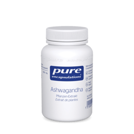 PURE Ashwagandha Pflanzen-Extrakt, 60 Kapseln - pcode 7845086