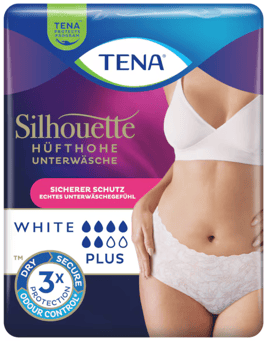 TENA Silhouette Normal L weiss 10 Stk    7728041