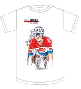 T-Shirt mit Motiv: MATHIEU VAN DER POEL