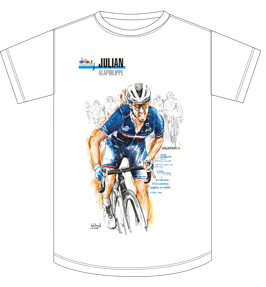 T-Shirt mit Motiv: JULIAN ALAPHILIPPE