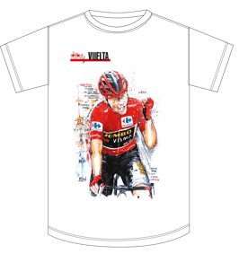 T-Shirt mit Motiv: PRIMOZ ROGLIC (VUELTA)