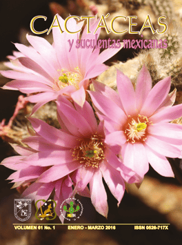 Cactáceas y suculentas mexicanas 61(1)