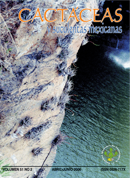 Cactáceas y suculentas mexicanas 51(2)