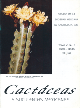Cactáceas y suculentas mexicanas 43(2)