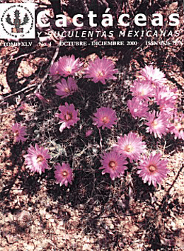 Cactáceas y suculentas mexicanas 45(4)