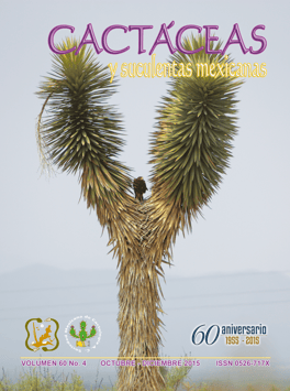 Cactáceas y suculentas mexicanas 60(4)