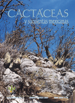 Cactáceas y suculentas mexicanas 52(1)