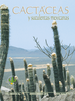 Cactáceas y suculentas mexicanas 55(1)