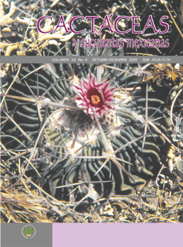 Cactáceas y suculentas mexicanas 54(4)