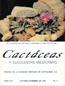 Cactáceas y suculentas mexicanas 41(4)