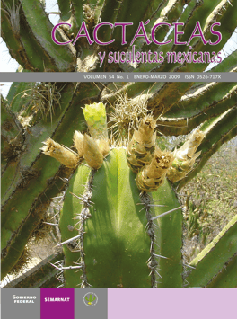 Cactáceas y suculentas mexicanas 54(1)