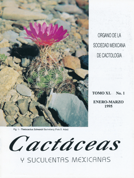 Cactáceas y suculentas mexicanas 40(1)