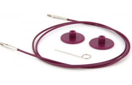 Seil für austauschbare Nadelspitzen Knit Pro, verschiedene Längen