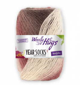Sockenwolle Year Socks (Woolly Hugs) 100g "Februar 002"
