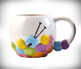 Wollknäuel- Tasse Hemline