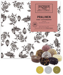 60 STÜCK KNÖDEL- UND STRUDELPRALINEN MISCHKARTON