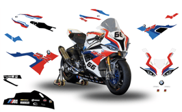 グラフィックステッカー WSBK 2019 BMW