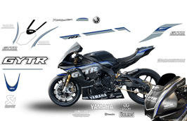 グラフィックステッカー WSBK 2020 GYTR YAMAHA