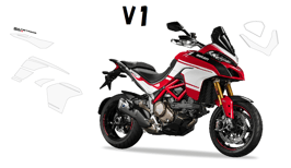 グラフィックステッカー DUCATI ムルティストラーダ Rスタイル