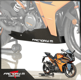 FACTORY m Carbon Belly Pan for RC390 Gen2