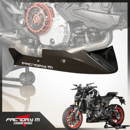 FACTORY m Carbon Belly Pan for Ducati Monster 937 SP