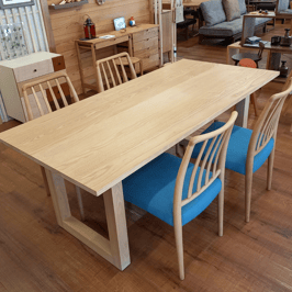 ダイニング5点セット（ホワイトアッシュ材）