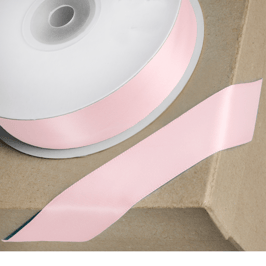 Satinband Pastel Rosa  10mm, 5 Meter