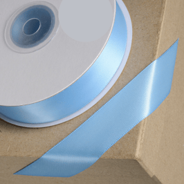 Satinband sky blue 15mm - 5 Meter
