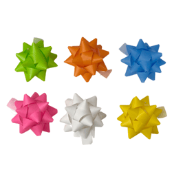Selbstklebende Papiersterne  Sortiment - 6 Stück