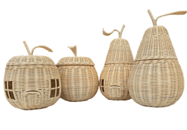 Opbergmandjes Appel en Peer