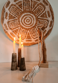 Kaarsenstandaards Wood