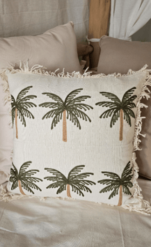 Kussenhoes Palm Green