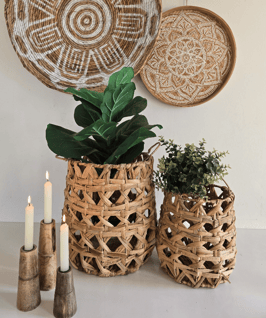 Bloemenmandje Banana