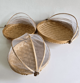Vliegenmandjes set van 3