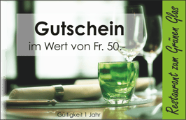 Gutschein CHF 50.-