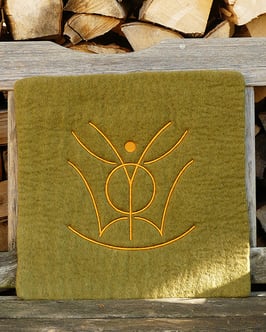 Filzkissen Chalcedon