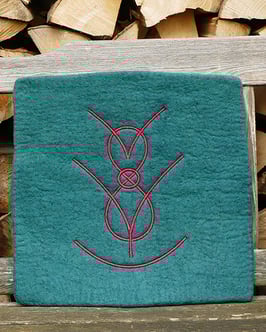 Filzkissen BASALT KATLA