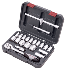 STECKSCHLÜSSEL-SATZ BASIC LINE 1/2'' Art. 204.102.200