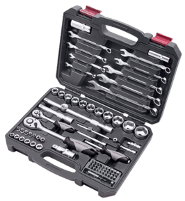 STECKSCHLÜSSEL-SATZ BASIC LINE 1/4''+1/2'' Art. 204.103.600