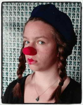 BONNIE - nez de clown  / clown nose