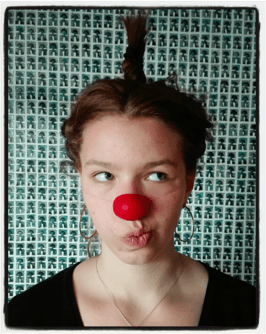 Anouk - nez de clown  / red clown nose