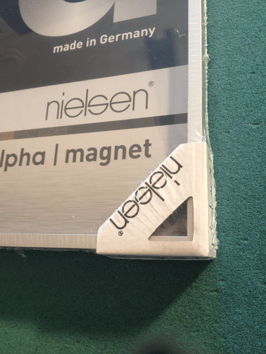 Wechselrahmen, silber matt