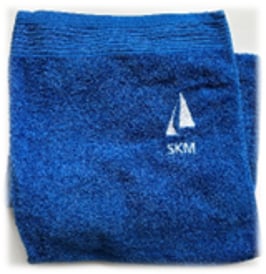 Dusch-Badetuch mit SKM-Logo