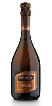 Brutissimo Rosato Manzoni Moscato Spumante Extra Brut - Ca´Salina Soc. Agricola